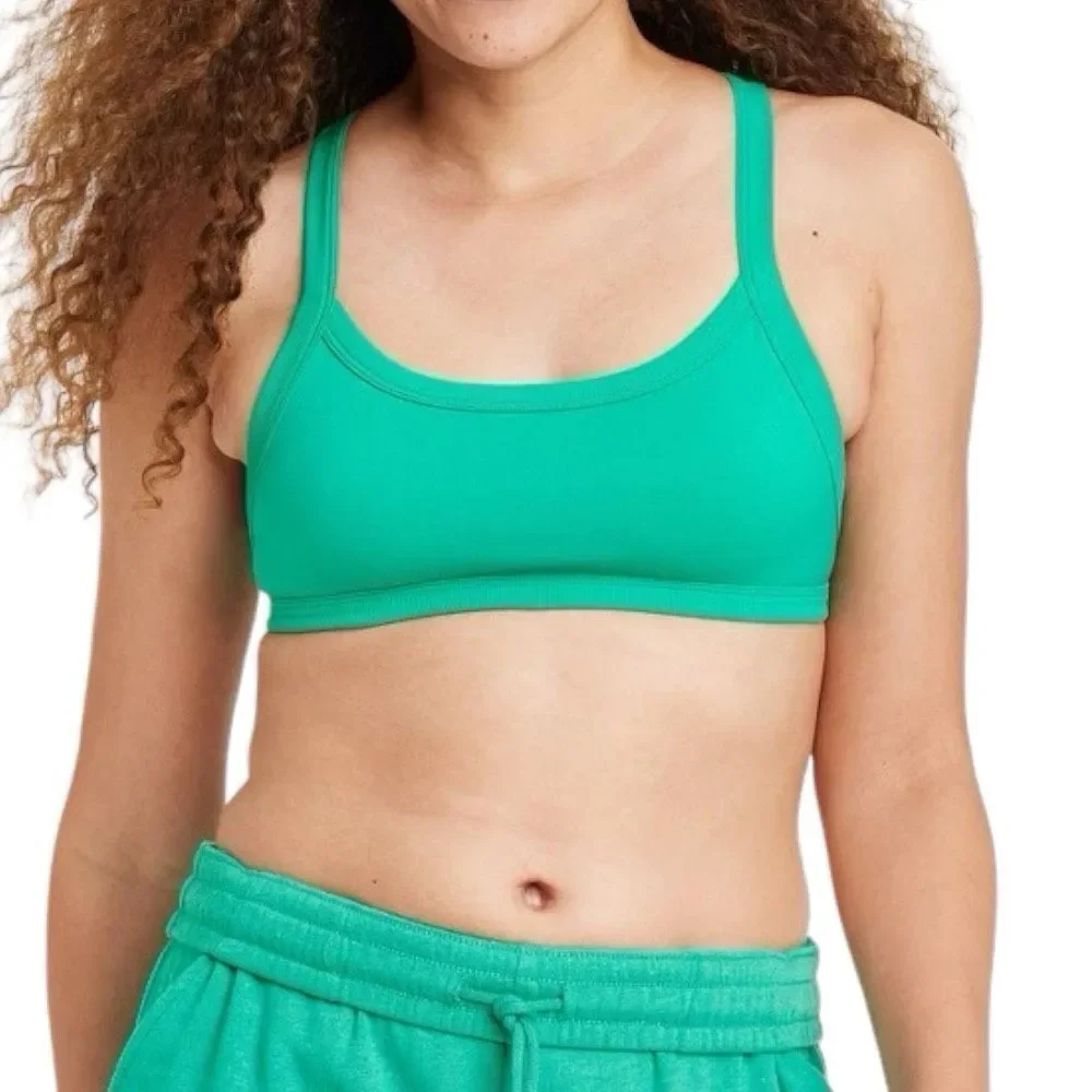 NEW Colsie Women's Seamless Jade Bralette Medium